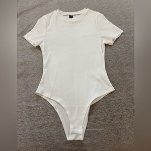 SHEIN Women's White Bodysuit